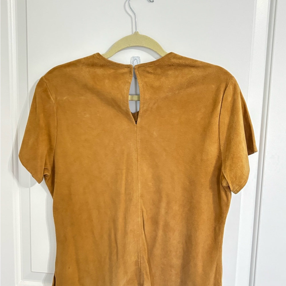 DOUBLE D RANCH leather top with embroidery - Picture 5 of 5